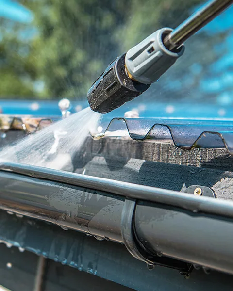 Gutter Cleaning service by Mr. Softwash