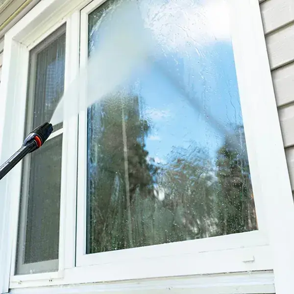 Streak-free residential window cleaning
